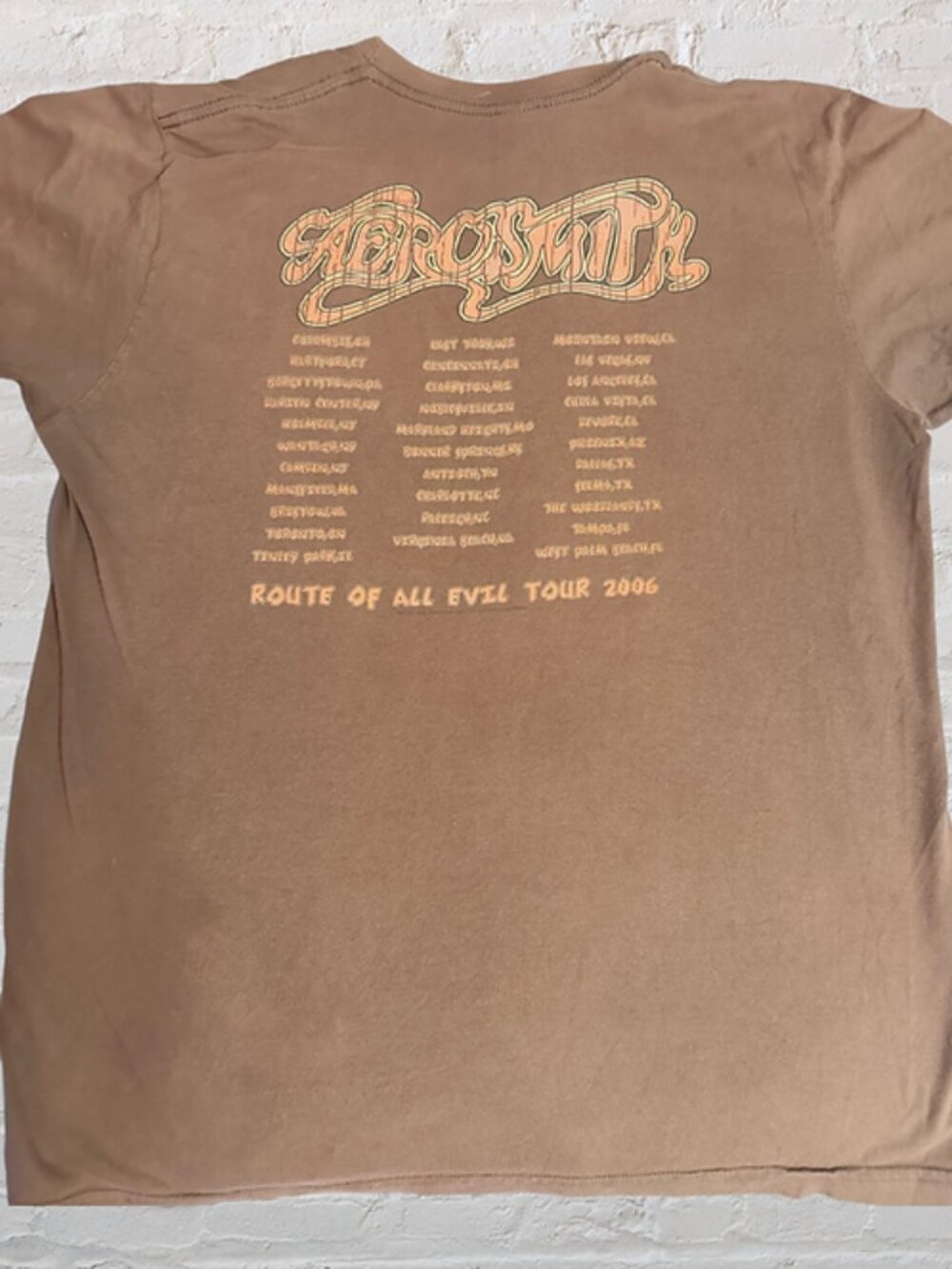 Vintage Aerosmith 2006 Tour T-Shirt